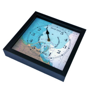 Spanish Point nautical chart tide clock