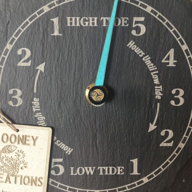 Slate tide clock Ireland Tide clocks Unique Irish made tideclocks