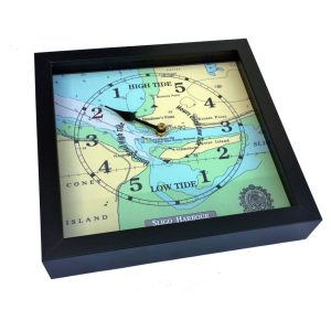 Sligo Harbour nautical chart tide clock