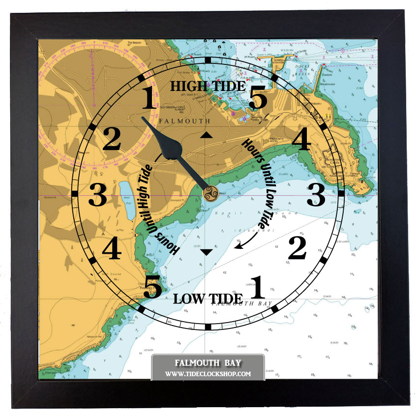 falmouth tide clock