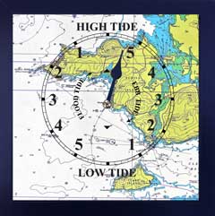 Dooagh Achill Island Tide clock