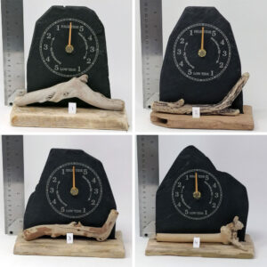 slate and driftwood tide clock selection