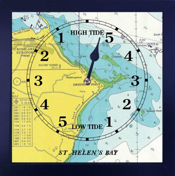 St Helen's Bay Wexford Tide Clock Tide clocks Unique Irish made