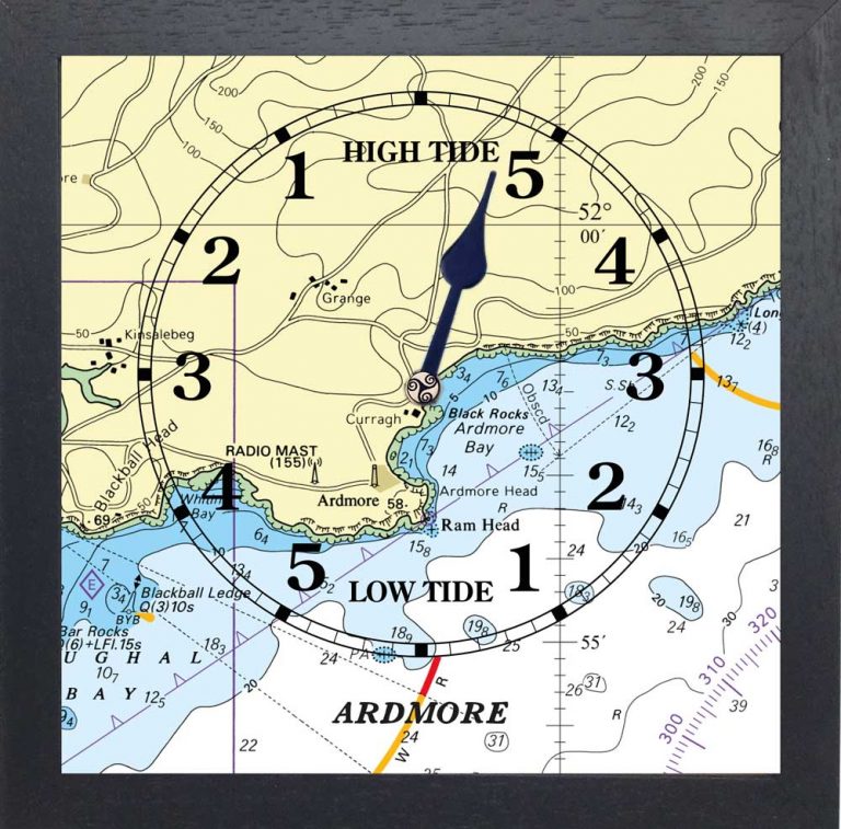 Ardmore Tide Clock Tide clocks Unique Irish made tideclocks