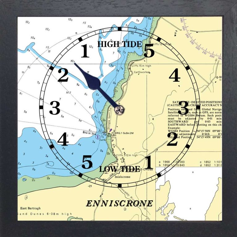 Enniscrone Tide Clock Tide clocks Unique Irish made tideclocks