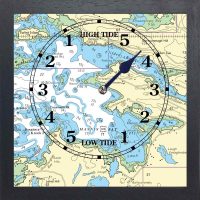 tide clock for Mannin Bay co Galway