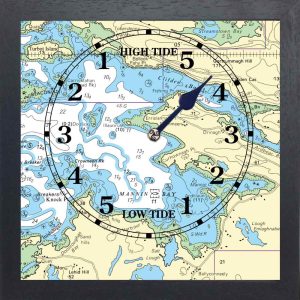 tide clock for Mannin Bay co Galway